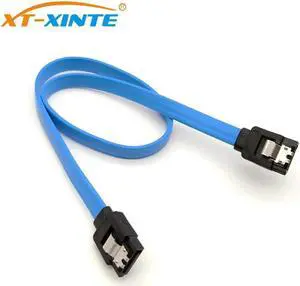 Aomoproing 40cm SATA 3.0 / SATA 2.0 Date Cable SATA3 6Gb/S SSD Hard Disk Drive Data Cable Dual Straight Cord SATA 3.0 2.0 Convertor