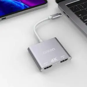 Aomoproing USB C HUB with 3*USB 3.0 and SD/TF Card Reader.USB C to USB A Multi-Function Adapter