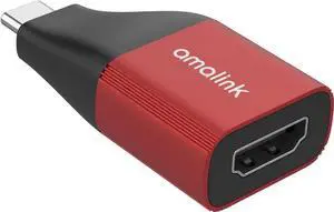 Aomoproing USB C to HDMI adpter,4k@60HZfor MacBook Pro, MacBook Air, iPad Pro, Pixelbook, XPS, Galaxy, and More (USB C to HDMI 4K@60HZ) DP Alternative Mode Required