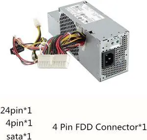 Aomoproing 275W PSU L275E-01 H275E-00 H275E-01 RM117 PW124 FR619 WU142 Power Supply For 740 745 755 SFF Industrial Computer Power Supply
