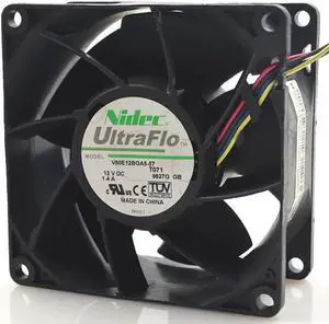 Aomoproing FOR NIDEC V80E12BGA5-57 12V 1.4A 4-wire 8038 8CM high-speed server cooling fan