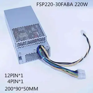 Aomoproing 220W PC Power Supply for Veriton B630 X4630 X6630 Computer Power Supply FSP220-30FABA D15-220N1A PS-3221-9AB 12pin +4pin