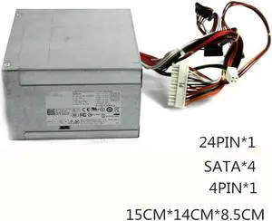 Aomoproing 275W 24Pin PSU Power Supply R8JX0 AC275AM-00 275W Power Supply For Optiplex 3010 7010 9010 MT PCB013 084J9Y 0R8JX 0PCB013