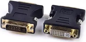 Aomoproing DVI -I 24+5 Female To DVI -D 24+1 Male Adapter Converter ADAPTROR Dual Link NEW