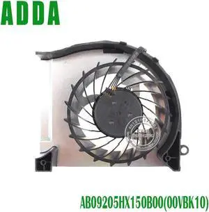 Aomoproing NEW for HP ZBOOK 17 G1 G2 Laptop cpu cooling fan 735375-001 768730-001