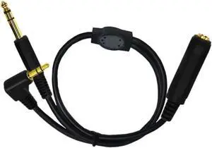 Aomoproing 6.35mm Stereo Adapter Female To 90 Degree Right Angle 3.5mm Male Cable Aomoproing 6.35mm Stereo Adapter Female To 90 Degree Right Angle 3.5mm Male Cable