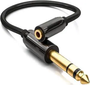 Aomoproing Audio Cable Computer Amplifier Audio Gold-plated 3.5 Female To 6.5mm Cable Tuning Audio Transfer Wiring