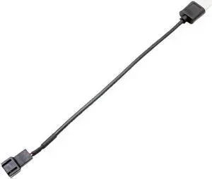 Aomoproing 30cm Computer Fan Adapter Cable USB Interface To 3pin Interface Chassis Fan Power Cord CPU Fan Cable(1pcs)