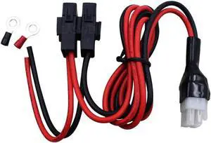 Aomoproing 6 pin 12AWG DC cable de alimentación para Yaesu FT-radio 847 FT-857D FT-897D FT-1000 Aomoproing 6 pin 12AWG DC cable de alimentación para Yaesu FT-radio 847 FT-857D FT-897D FT-1000