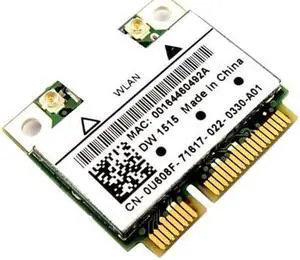 Aomoproing Atheros AR9280 DW1515 WIFI U608F Wireless Wifi Wlan N Half Mini pci-e 802.11BGN Card for 300Mbps