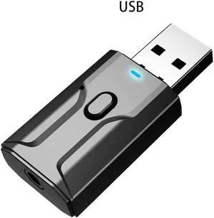 Aomoproing 2 In1 USB Wireless Bluetooth Adapter 5.0 Transmiter Bluetooth for Computer TV Laptop Speaker Headset Adapter Bluetooth Receiver