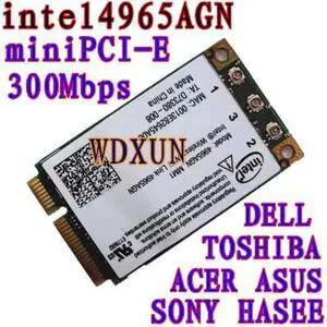 Aomoproing For Intel 4965 4965AGN Wireless N PCI-E Card for D420 D430 D520 D530 D620 1520 1530 E1705 1730 E1505 D630
