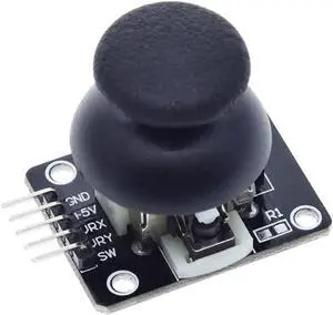 Aomoproing Dual-axis Button Rocker Sensor For Arduino Dual-axis XY Joystick Module PS2 Joystick Control Lever Sensor