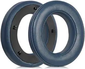 Aomoproing Replacement Earpads Pillow Ear Pads Foam Ear Cushions for (Navy Blue)