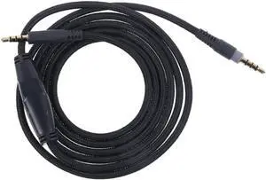 Aomoproing Durable Gaming Headset Cable Noise Canceling 1.5m for HYPERX Cloud for Alpha/Fli