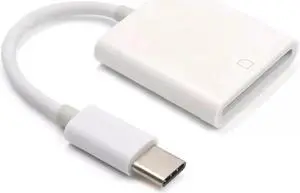 Aomoproing Lecteur de cartes USB C vers SD, adaptateur Thunderbolt 3 de Type C Compatible avec iPad Pro 2018, MacBook Pro/Air, Samsung Galaxy S10/S9/S8,