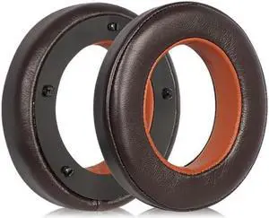 Aomoproing Replacement Earpads Pillow Ear Pads Foam Ear Cushions for (brown)