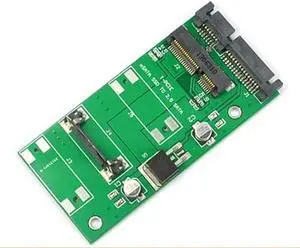 Aomoproing MSATA to SATA Converter Adapter PCI-E To 2.5" SATA II SSD Adapter PCI-E SSD to 2.5" SATA 22-Pin Converter Adapter