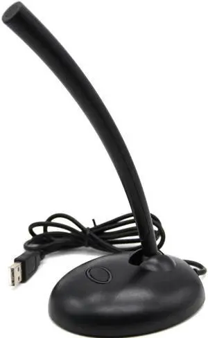 Aomoproing Adjustable USB Laptop Microphone Mini Studio Speech Microphone Stand Mic With Holder for Desktop PC
