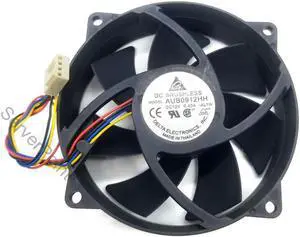 Aomoproing for AUB0912HH DC 12V 0.40A 9cm round DIY air purifier fan