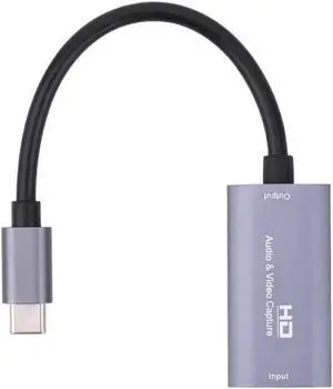 Aomoproing Video Capture Card USB 3.0 HDMI-compatible To USB C Audio Capture Card Capture With Type-C Adapter Devicesa
