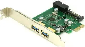 USB3.0 PCI Express Card PCI-E to USB3.0 Converter Adapter with 20Pin Connector