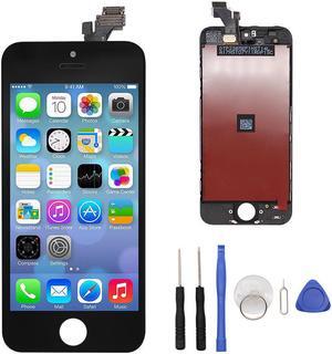 For iPhone 5G Black LCD Display Touch Screen Digitizer Assembly Replacement+Tool