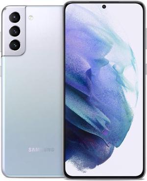Samsung Galaxy S21+ Plus 5G | Factory Unlocked Android Cell Phone | US Version 5G Smartphone | Pro-Grade Camera, 8K Video, 12MP High Res | 128GB, Phantom Silver (SM-G996UZVAXAA) Grade A