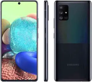 Samsung Galaxy A71 5G Unlocked, 6.7" , 128GB of Storage, Long Lasting Battery, Single SIM, US Version, Black Samsung Galaxy A71 5G Unlocked, 6.7" , 128GB of Storage, Long Lasting Battery, Single SIM, US Version, Black