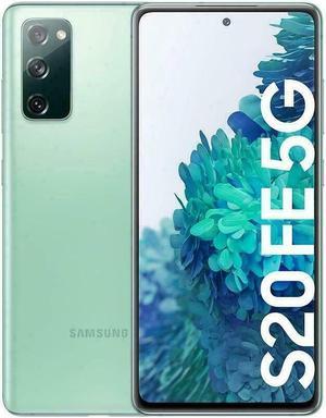 Refurbished Samsung Galaxy S20 FE 5G  Factory Unlocked Android Cell Phone  128 GB  US Version Smartphone  ProGrade Camera 30X Space Zoom Night Mode  Cloud Mint Green