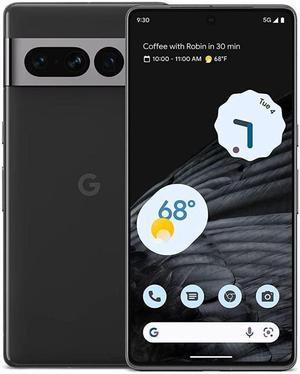 Google Pixel 7 Pro - 5G Android Phone - Unlocked Smartphone with Telephoto Lens, Wide Angle Lens, and 24-Hour Battery - 512GB - Obsidian