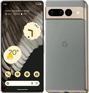 Google Pixel 7 Pro - 5G Android Phone - Unlocked Smartphone with Telephoto Lens, Wide Angle Lens, and 24-Hour Battery - 256GB - Hazel