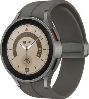 Samsung Galaxy Watch5 Pro Titanium Smartwatch 45mm (GPS ONLY) Gray - GRADE A