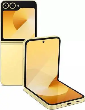 Samsung Galaxy Z Flip6 (Unlocked) 256GB Yellow Smartphone - Very Good