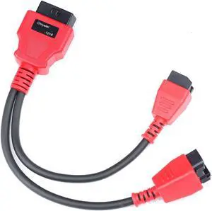 FCA 12+8 Adapter for Chrysler Work on AUTEL MaxiSys/IM608 /Launch X431 V/ OBDSTAR
