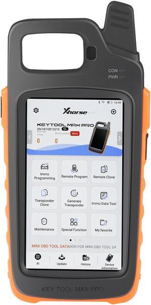 Xhorse VVDI Key Tool Max Pro With Mini OBD Tool Function Support TPMS, CAN FD, Read Voltage, Leakage Current and BMW CAS1-CAS3 IMMO
