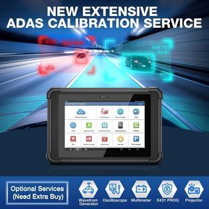 LAUNCH X431 PAD V Elite ECU Online Programming & Coding Scan Tool,Topology Map,Full System Diagnostic Scanner,Full Bi-Directional Control & 60+ Reset Functions,Heavy Duty Truck,CAN FD,2 Yrs Update