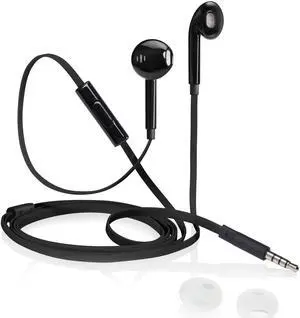 iStore Classic Fit Earbuds (Glossy Black) - AEH03610CAI