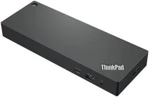 Lenovo ThinkPad Thunderbolt 4 Workstation Docking Station Black/Red, 40B00300US