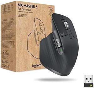 Logitech MX Master 3 for Business, Wireless Mouse, Logi Bolt Technology, Bluetooth, MagSpeed Scrolling, Ergonomic, Rechargeable, Globally Certified, PC/Mac/Linux - Graphite