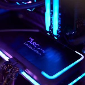 Intel Arc A770 Limited Edition 16GB GDDR6 PCIe 4.0 RGB Graphics Card 21P01J00BA