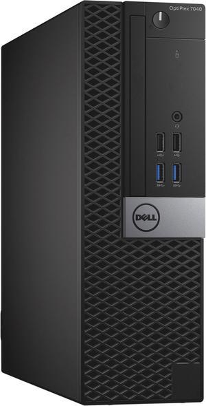 Dell OptiPlex 7040 SFF, Intel Core i7-6700 3.40GHz, 8GB DDR4 RAM, 500GB SATA, Win 10 Pro Desktop PC