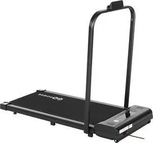 GoPowerBike GoFit Folding Walking Pad Treadmill with Remote Control | 6 Mile Max Speed 2-in-1