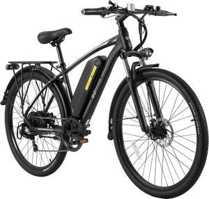 GoPowerBike GoFalcon Electric Bike | Adult Bike | 26 inch Tire | 50+ Mile Range w/ 5 Pedal-Assist Levels | 20mph Top Speed | 750W Motor | Removable Battery | Class 1 and 2 eBike