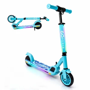GoPowerBike GoZip Electric Scooter | Foldable Kids E-Scooter | 150W Motor | 6 Solid Tires | LED Display | Up to 40-Minute Ride Time | 10 MPH Top Speed GoPowerBike GoZip Electric Scooter | Foldable Kids E-Scooter | 150W Motor | 6 Solid Tires | LED Display | Up to 40-Minute Ride Time | 10 MPH Top Speed