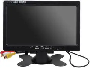 7 inch Monitor HD 1024x600 with Video Audio VGA AV HDMI 7 inch Display for CCTV Camera PC DVD Laptop 7 inch Monitor HD 1024x600 with Video Audio VGA AV HDMI 7 inch Display for CCTV Camera PC DVD Laptop