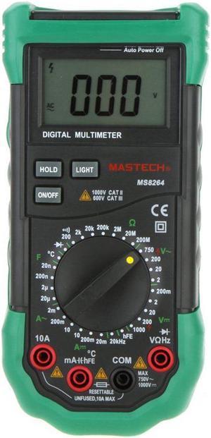 Mastech MS8264 Multimeter Digital Multimeter MS8269 Electrical Measure Tool Current Resistance Capacitance Tester ( Model: MS8264 )
