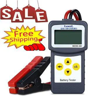 [ Authorized Distributor ] LANCOL Micro 200 Car Battery Tester Diagnostic Tool Lansl 12V Car Battery Analyzer