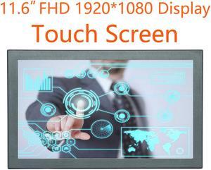 12 inch 1920*1080 FHD Touch Display Wide View IPS 12 inch Capacitive Touch Monitor with USB/VGA/HDMI/Speakers