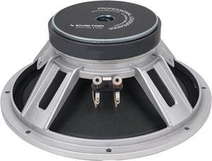 Sound Town 12” 300W Cast Aluminum Frame Woofer w/ 3" Voice Coil, Replacement Woofer for PA/DJ Speaker, Bass Guitar Cabinets (STLF-12GA)